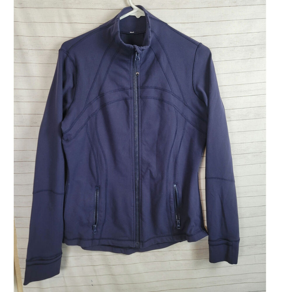 Lululemon Define Full Zip Track Jacket in Midnight Navy, sz 12
